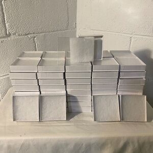 85 JEWELRY OR CRAFT BOXES (WHOLESALE LOT)